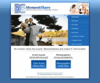 Momentshare.com(Moment Share) Screenshot