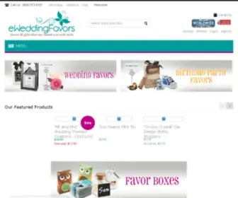 Momentsofelegance.com(Wedding Favors) Screenshot