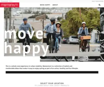 Momentum-Biking.com Screenshot