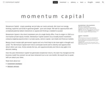 Momentum-Capital.com(Momentum Capital) Screenshot