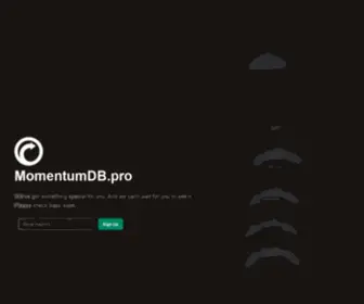 Momentumdb.pro(Science-Backed Momentum Trading Strategy) Screenshot