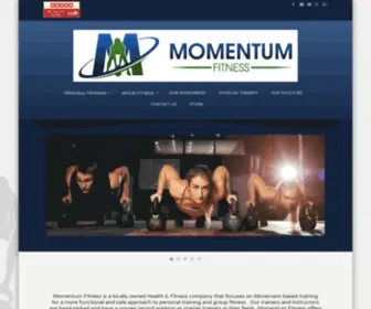 Momentumfitnessnyc.com(Momentum Fitness) Screenshot