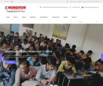 Momentumiitpmt.com(Where your career gets a momentum) Screenshot