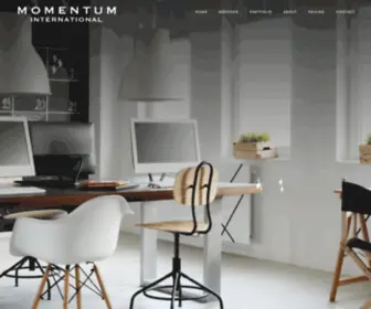 Momentumintllc.com(The force behind the movement) Screenshot