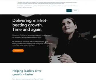 Momentumitsma.com(Momentum ITSMA) Screenshot