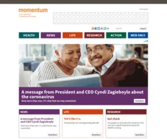 Momentummagazineonline.com(Momentum Magazine Online) Screenshot