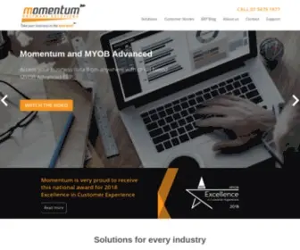 Momentumsoftwaresolutions.com.au(Momentum Software Solutions) Screenshot