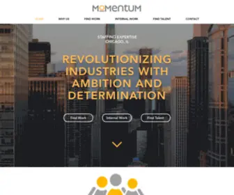 Momentumstaffing.com(Momentum Staffing Group) Screenshot