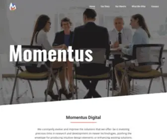 Momentus.in(MOMENTUS DIGITAL) Screenshot