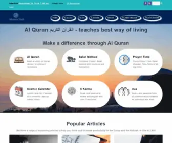 Momin-Hub.com(Al Quran القرآن الكريم) Screenshot