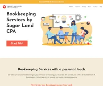 Momin-Momin.com(Bookkeeping, Tax Planning) Screenshot