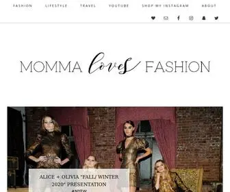 Mommalovesfashion.com(Momma Loves Fashion) Screenshot