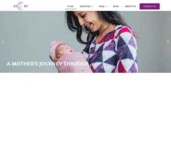 Mommastory.com(Trusted by the biggest Medical Brands of India) Screenshot