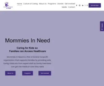 Mommiesinneed.org(Mommies In Need) Screenshot