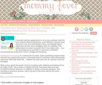 Mommyfever.com(Mommy Fever) Screenshot