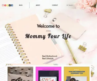 Mommyfourlife.com(Mommy Four Life) Screenshot