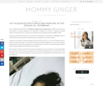 Mommyginger.com(Mommy Ginger) Screenshot