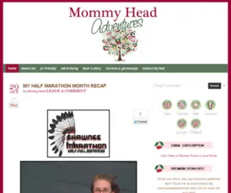 Mommyheadadventures.com(濮阳疤染电子技术有限公司) Screenshot