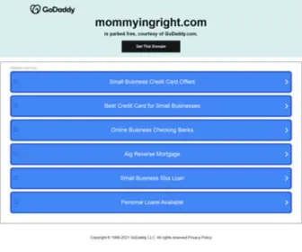 Mommyingright.com(Mommyingright) Screenshot