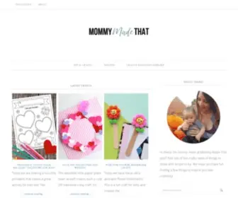 Mommymadethat.com(Mommymadethat) Screenshot