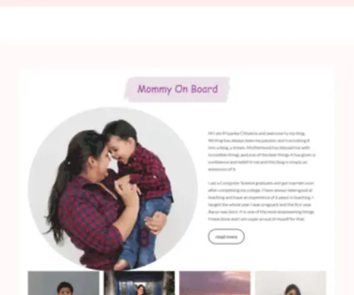 Mommyonboard.in(Hi I am Priyanka Chhabria and welcome to my blog) Screenshot