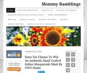 Mommyramblings.org(Mommy Ramblings) Screenshot