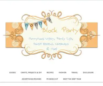 Mommysblockparty.co(Mommy's Block Party) Screenshot