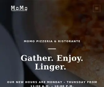 Momo-Pizzeria.com(MoMo Pizzeria) Screenshot