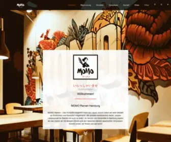 Momo-Ramen.de(Momo Ramen Hamburg) Screenshot