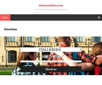 Momochilas.com(Momochilas) Screenshot