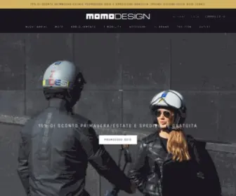 Momodesign.com(E-commerce ufficiale Momodesign) Screenshot