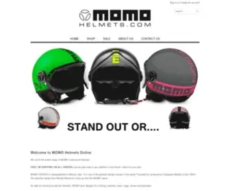 Momohelmets.com(MOMO Helmets) Screenshot