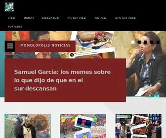 Momolopolisnoticias.com(Momolópolis Noticias) Screenshot