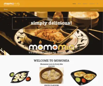 Momomia.co.in(Bhutanese love in every bite) Screenshot