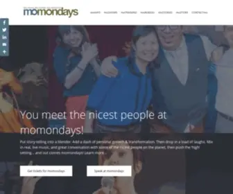 Momondays.com(Change Minds) Screenshot