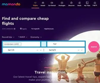 Momondo.ca(Cheap Flights) Screenshot