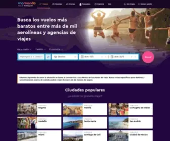 Momondo.com.co(Vuelos baratos) Screenshot