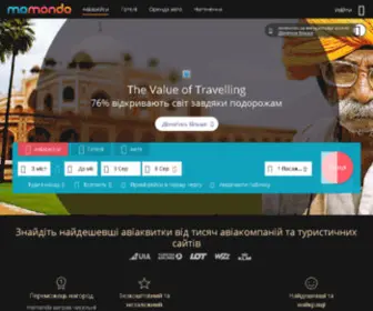 Momondo.com.ua(Future home of) Screenshot