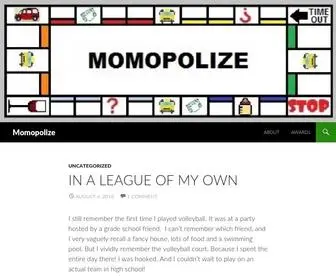 Momopolize.com(Verb) Screenshot