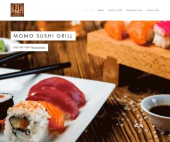 Momosushigrill.com(Momo Sushi & Grill) Screenshot