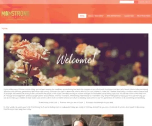 Momstronginternational.com(Faith that Speaks) Screenshot