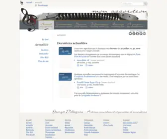 Mon-Accordeon.com(Accueil) Screenshot