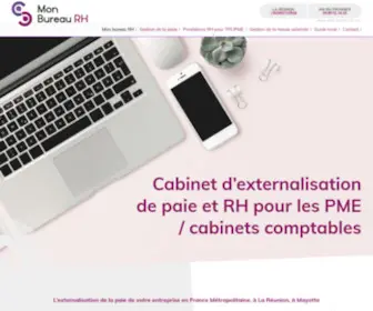 Mon-Bureau-RH.com(Sous traitance et externalisation des ressources humaines à Aix) Screenshot