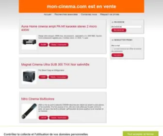 Mon-Cinema.com(Mon Cinema) Screenshot