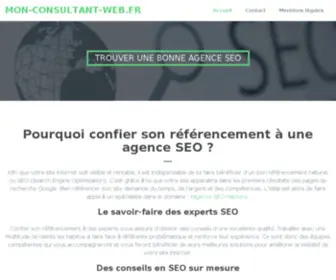 Mon-Consultant-Web.fr(Consultant web) Screenshot