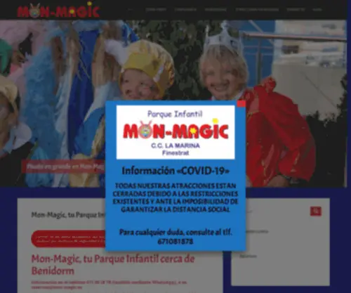Mon-Magic.es(Parque Infantil en Benidorm) Screenshot