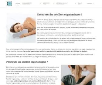 Mon-Oreiller-Ergonomique.com(Mon Oreiller Ergonomique) Screenshot