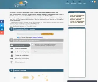 Mon-Partage.fr(Partage et envoi des gros fichiers en ligne : gratuit) Screenshot