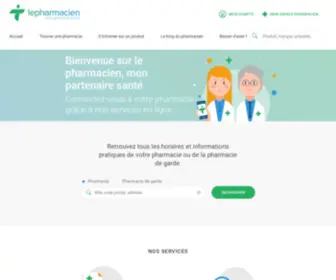 Mon-Partenaire-Sante.com(Lepharmacien) Screenshot