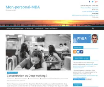 Mon-Personal-Mba.fr(Mon Personal Mba) Screenshot